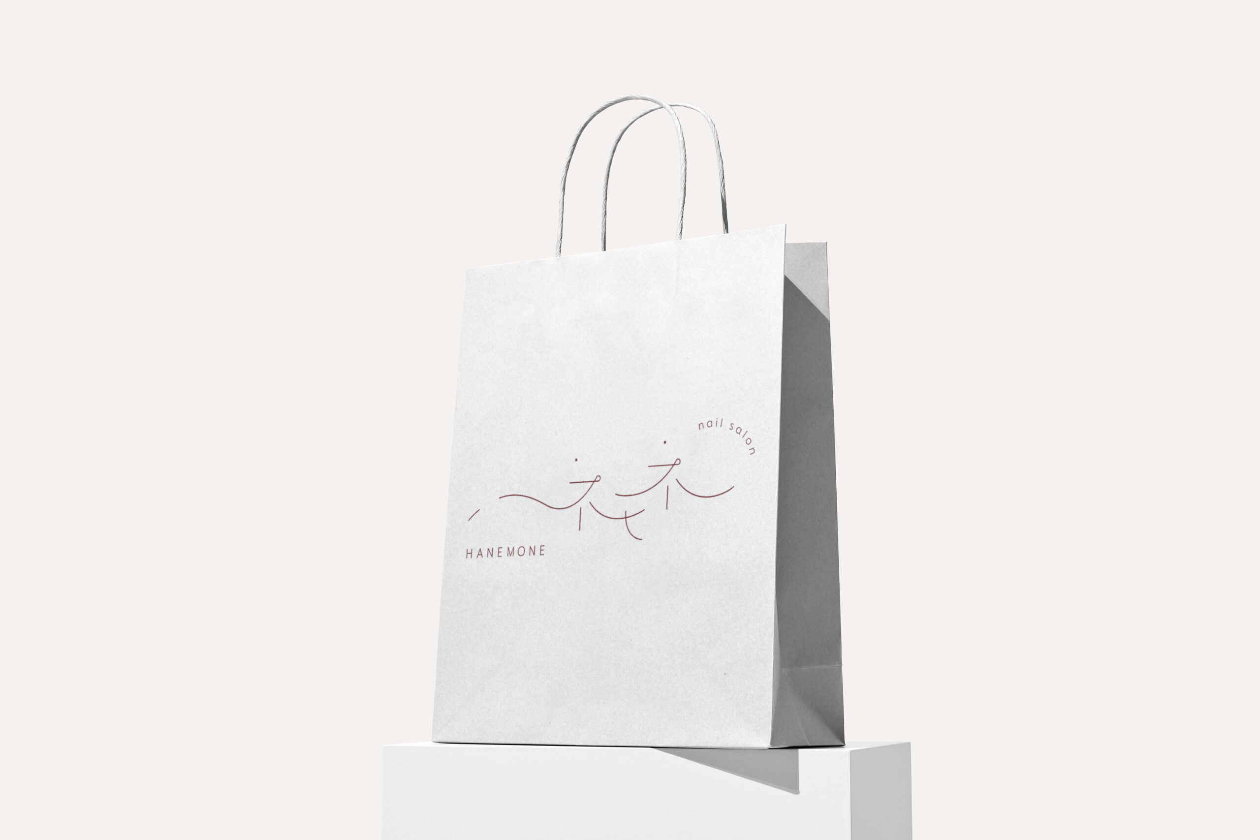 ハネモネ様　ロゴ